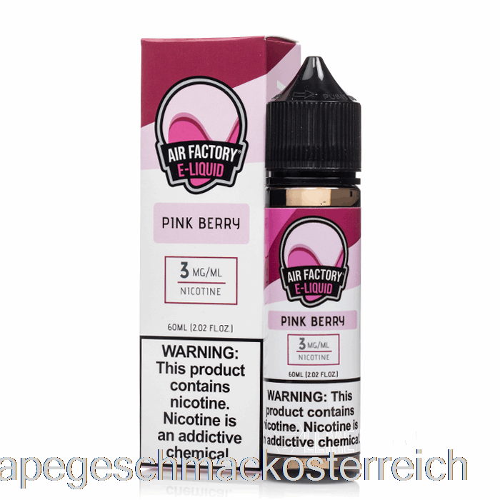 Pink Berry - Air Factory - 60ml 0mg Vape-Geschmack